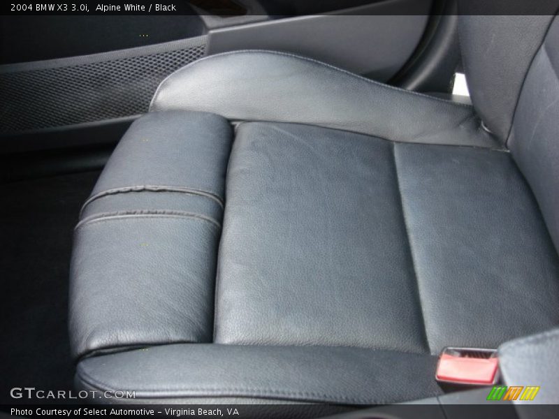 Alpine White / Black 2004 BMW X3 3.0i