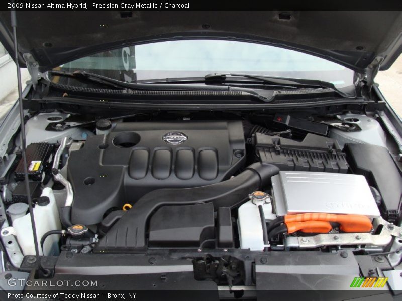 Precision Gray Metallic / Charcoal 2009 Nissan Altima Hybrid