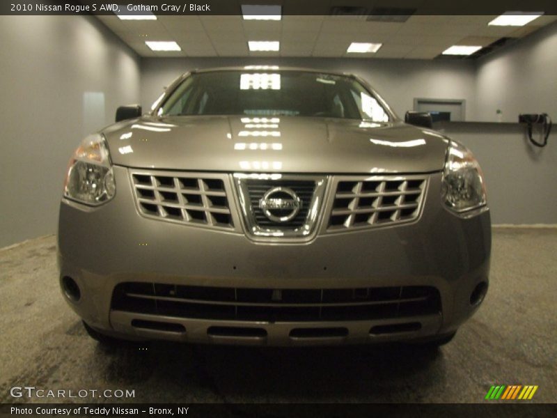 Gotham Gray / Black 2010 Nissan Rogue S AWD
