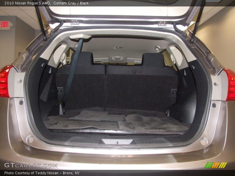 Gotham Gray / Black 2010 Nissan Rogue S AWD