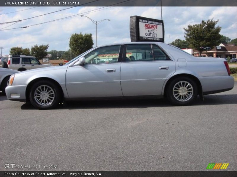 Blue Ice / Shale 2004 Cadillac DeVille DHS