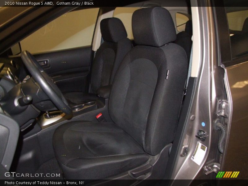 Gotham Gray / Black 2010 Nissan Rogue S AWD