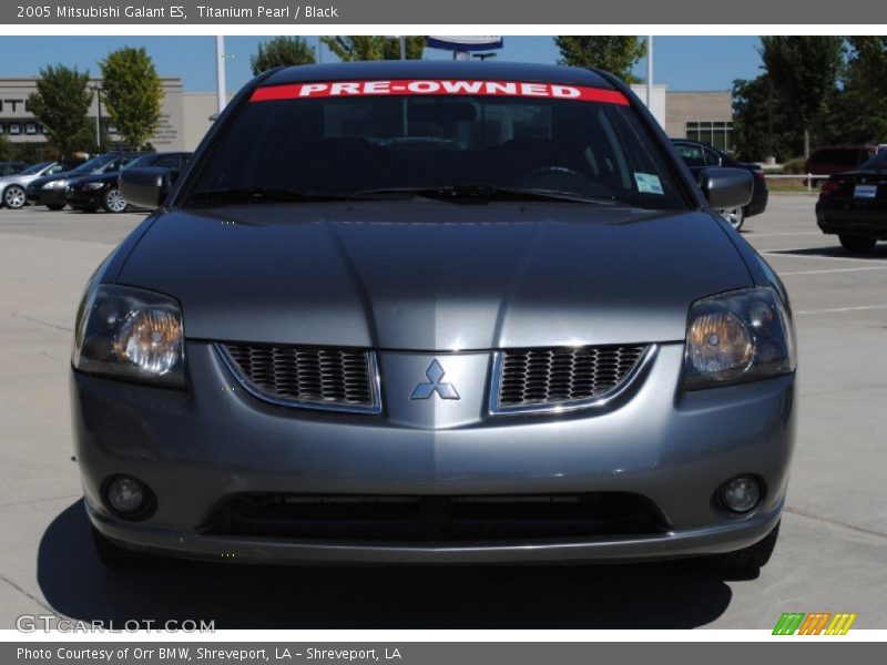 Titanium Pearl / Black 2005 Mitsubishi Galant ES