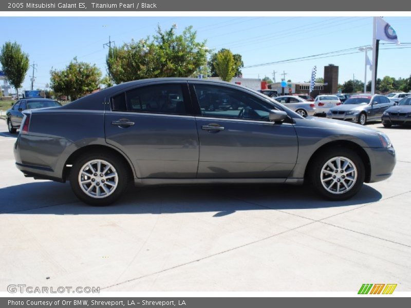 Titanium Pearl / Black 2005 Mitsubishi Galant ES