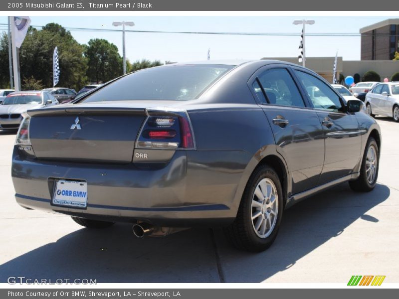 Titanium Pearl / Black 2005 Mitsubishi Galant ES