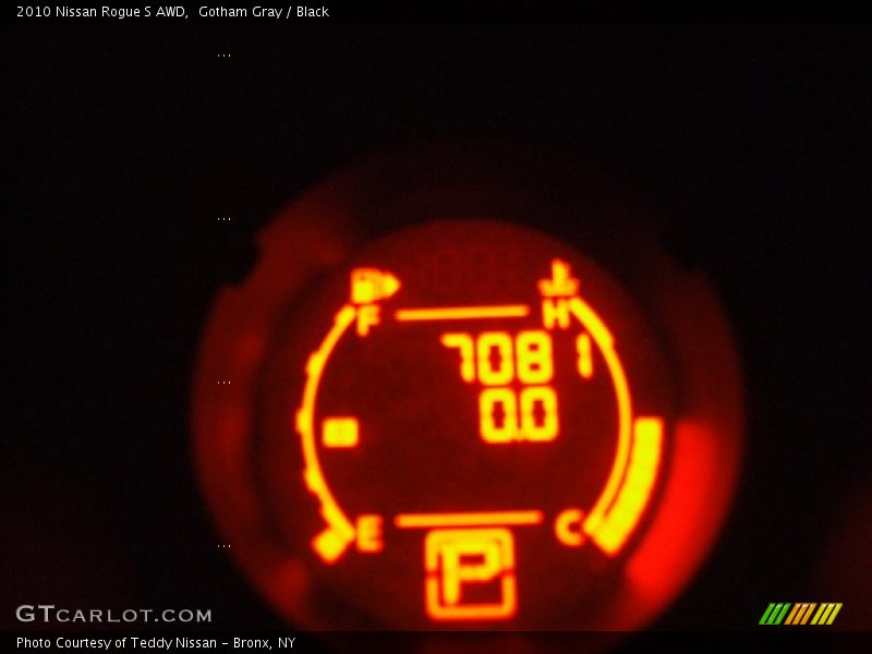 Gotham Gray / Black 2010 Nissan Rogue S AWD