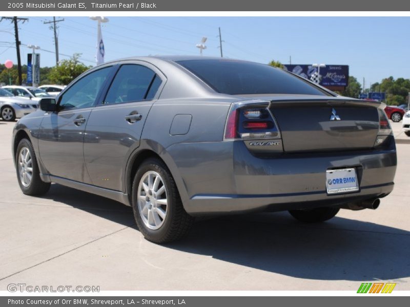 Titanium Pearl / Black 2005 Mitsubishi Galant ES