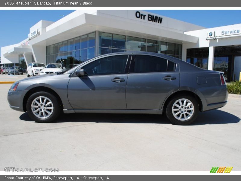 Titanium Pearl / Black 2005 Mitsubishi Galant ES