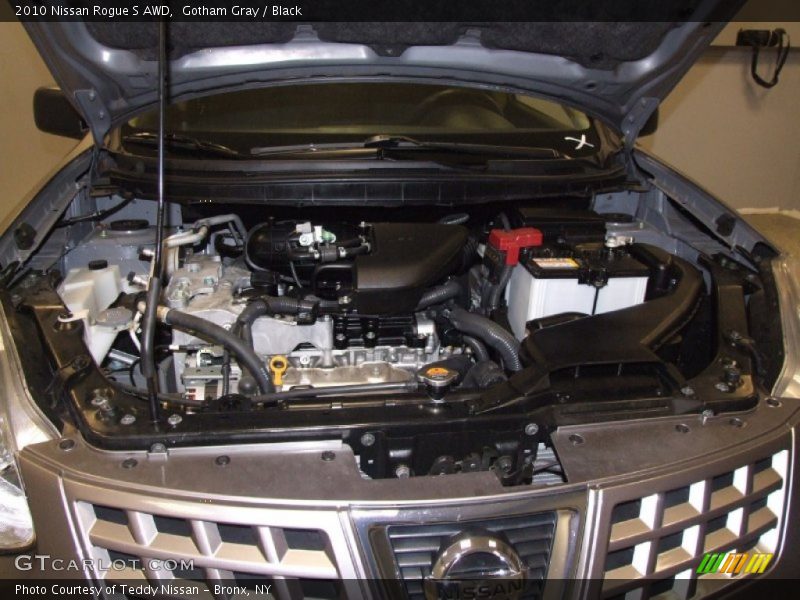 Gotham Gray / Black 2010 Nissan Rogue S AWD
