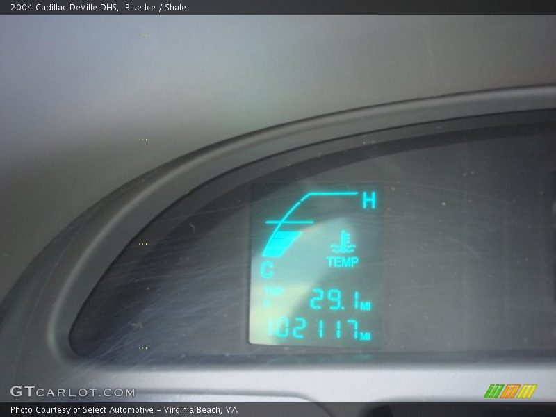 Blue Ice / Shale 2004 Cadillac DeVille DHS