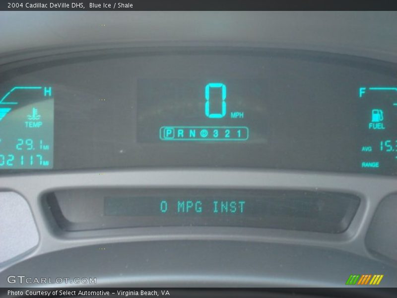  2004 DeVille DHS DHS Gauges