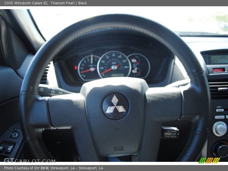 Titanium Pearl / Black 2005 Mitsubishi Galant ES