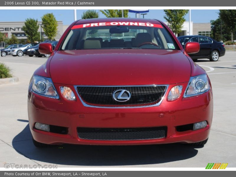 Matador Red Mica / Cashmere 2006 Lexus GS 300