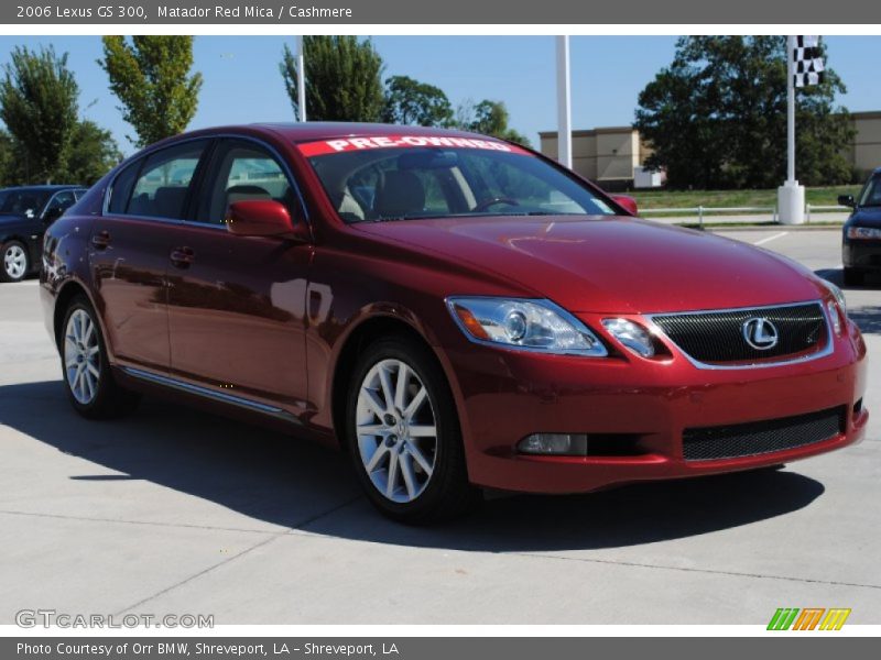 Matador Red Mica / Cashmere 2006 Lexus GS 300