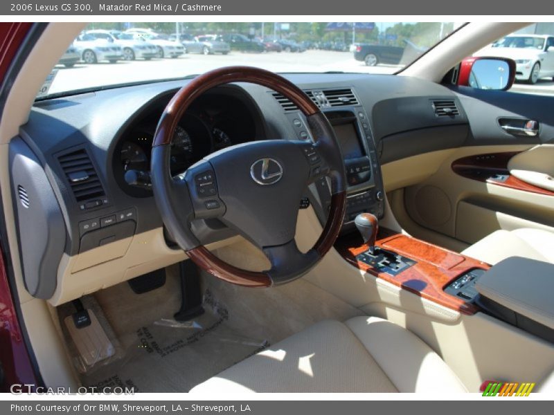Matador Red Mica / Cashmere 2006 Lexus GS 300
