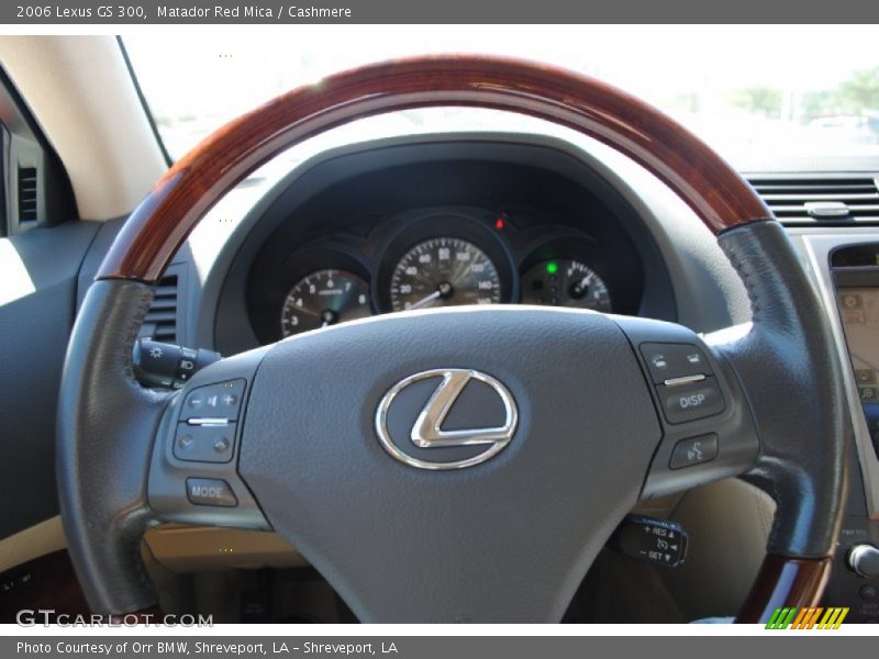 Matador Red Mica / Cashmere 2006 Lexus GS 300