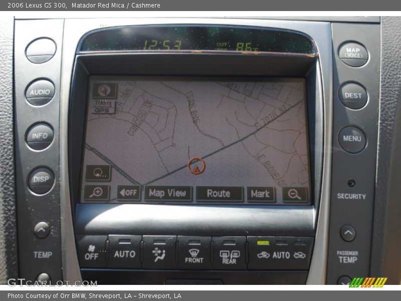 Matador Red Mica / Cashmere 2006 Lexus GS 300