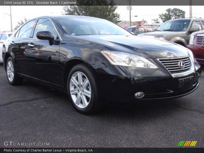 Obsidian Black / Cashmere 2008 Lexus ES 350