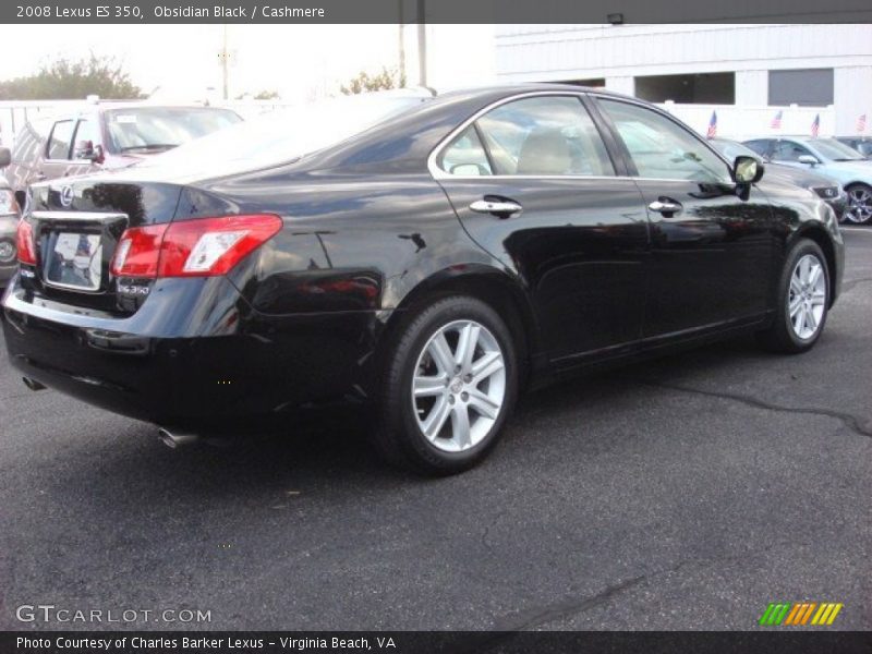 Obsidian Black / Cashmere 2008 Lexus ES 350