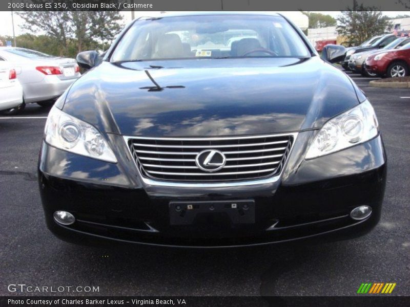 Obsidian Black / Cashmere 2008 Lexus ES 350