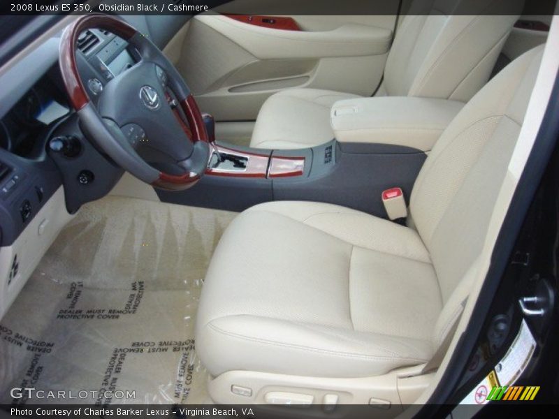 Obsidian Black / Cashmere 2008 Lexus ES 350