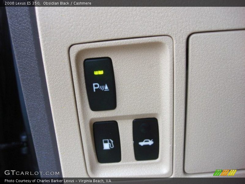 Obsidian Black / Cashmere 2008 Lexus ES 350