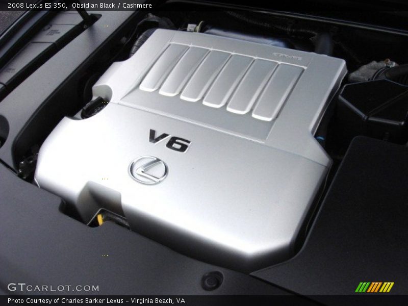 Obsidian Black / Cashmere 2008 Lexus ES 350