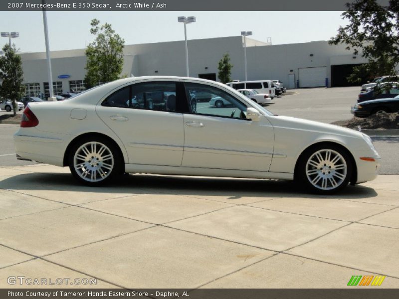 Arctic White / Ash 2007 Mercedes-Benz E 350 Sedan