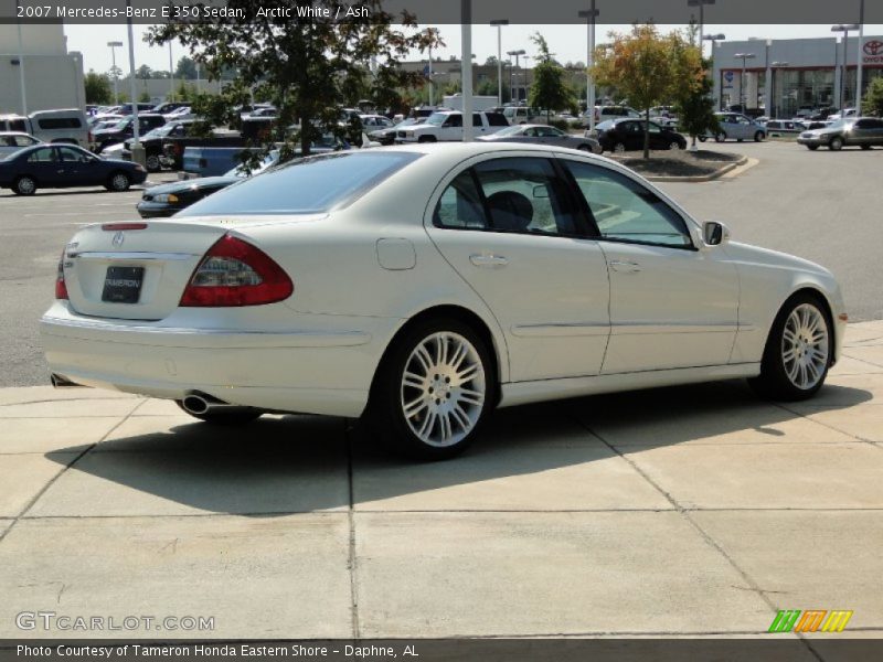 Arctic White / Ash 2007 Mercedes-Benz E 350 Sedan