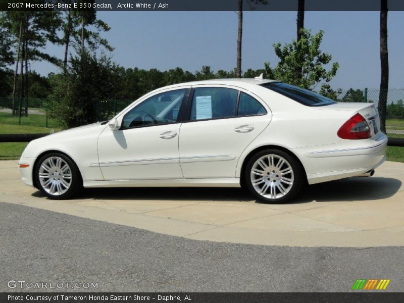 Arctic White / Ash 2007 Mercedes-Benz E 350 Sedan