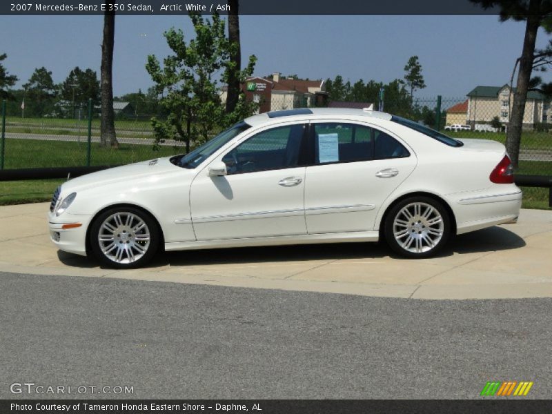 Arctic White / Ash 2007 Mercedes-Benz E 350 Sedan