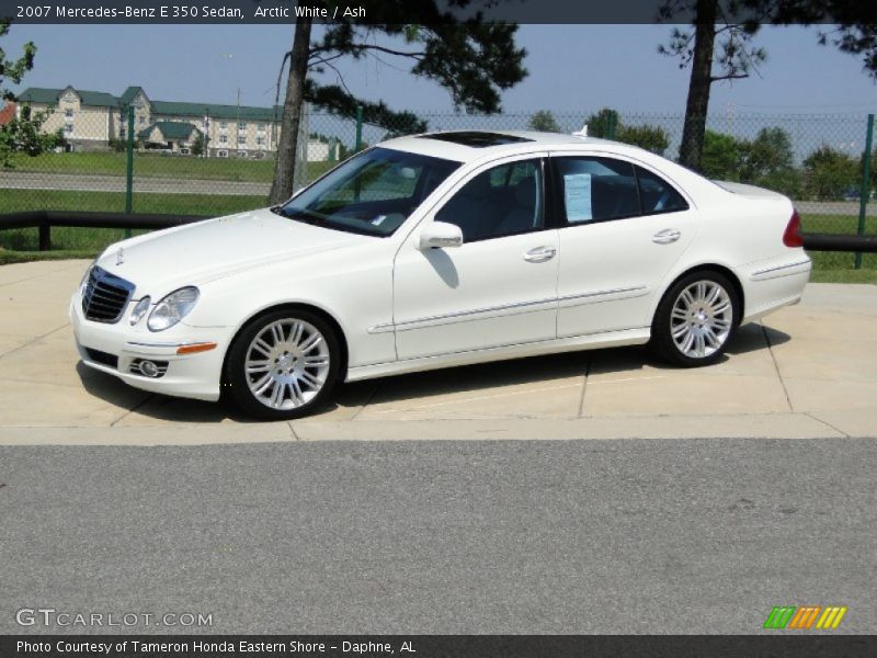 Arctic White / Ash 2007 Mercedes-Benz E 350 Sedan
