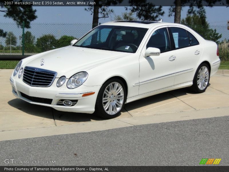 Arctic White / Ash 2007 Mercedes-Benz E 350 Sedan