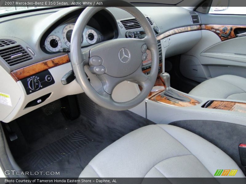 Arctic White / Ash 2007 Mercedes-Benz E 350 Sedan