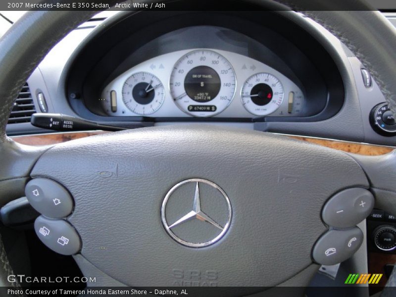 Arctic White / Ash 2007 Mercedes-Benz E 350 Sedan