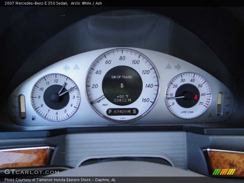Arctic White / Ash 2007 Mercedes-Benz E 350 Sedan