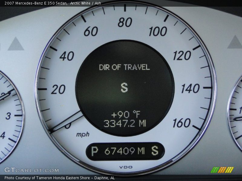 Arctic White / Ash 2007 Mercedes-Benz E 350 Sedan