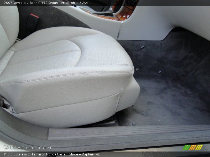 Arctic White / Ash 2007 Mercedes-Benz E 350 Sedan