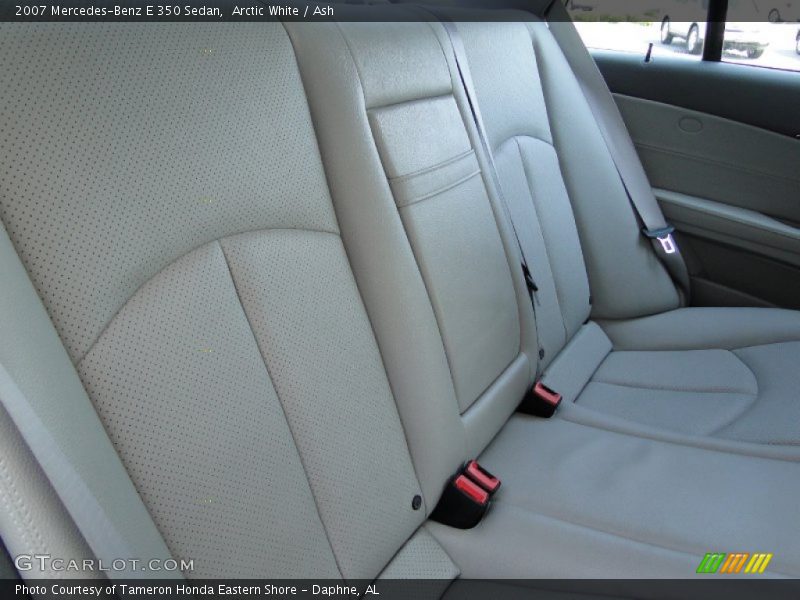 Arctic White / Ash 2007 Mercedes-Benz E 350 Sedan