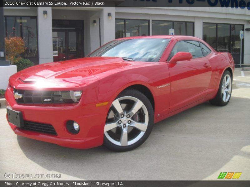 Victory Red / Black 2010 Chevrolet Camaro SS Coupe
