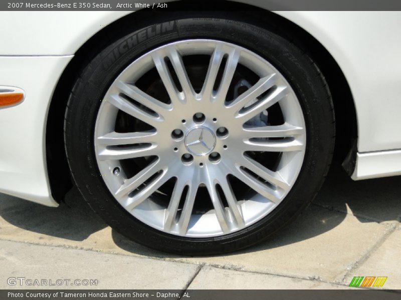 Arctic White / Ash 2007 Mercedes-Benz E 350 Sedan