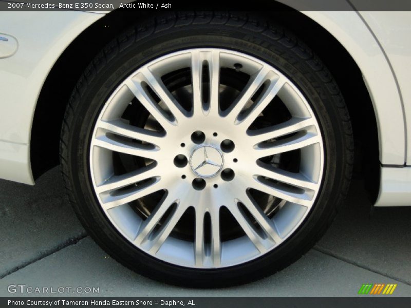 Arctic White / Ash 2007 Mercedes-Benz E 350 Sedan