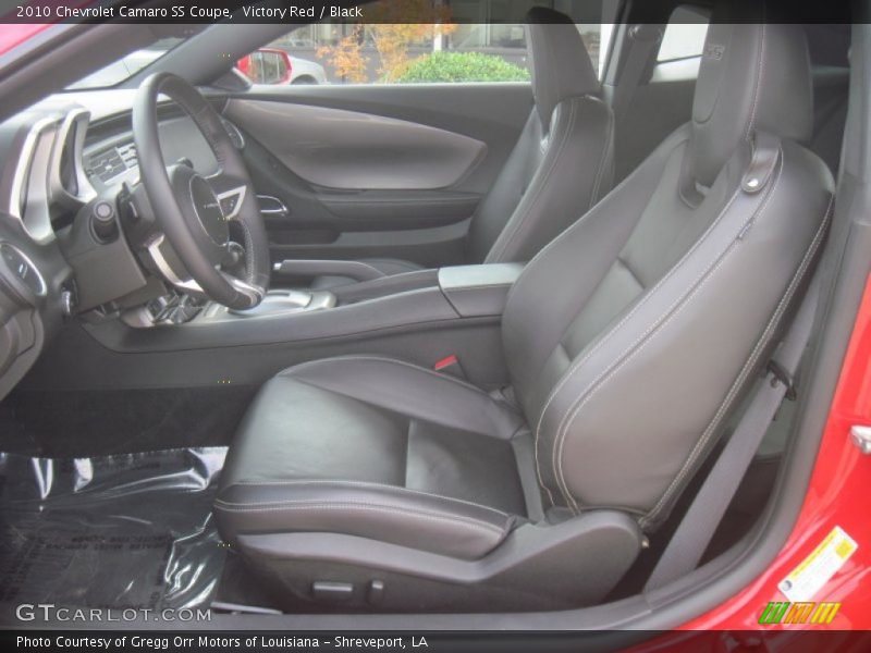 2010 Camaro SS Coupe Black Interior