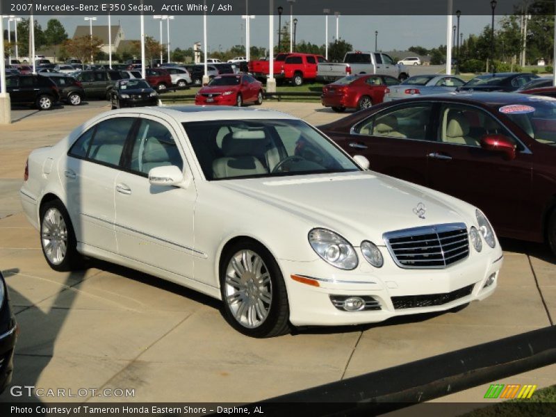 Arctic White / Ash 2007 Mercedes-Benz E 350 Sedan