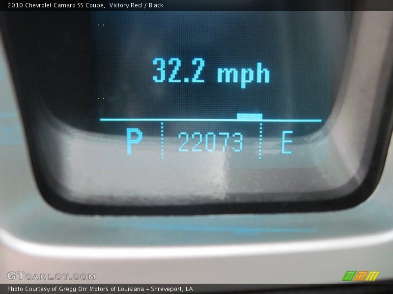 Victory Red / Black 2010 Chevrolet Camaro SS Coupe