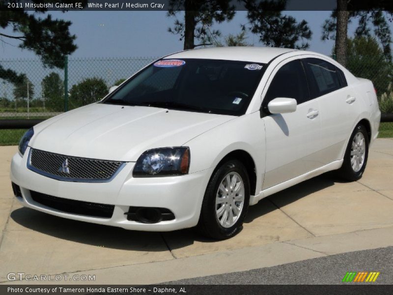 Front 3/4 View of 2011 Galant FE
