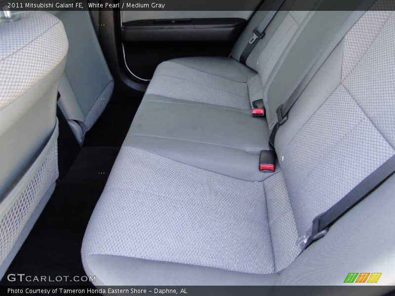 White Pearl / Medium Gray 2011 Mitsubishi Galant FE