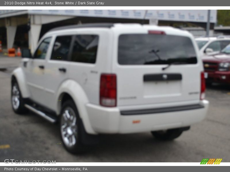 Stone White / Dark Slate Gray 2010 Dodge Nitro Heat 4x4