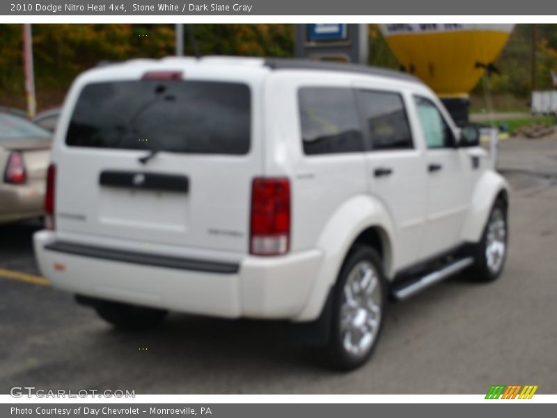 Stone White / Dark Slate Gray 2010 Dodge Nitro Heat 4x4