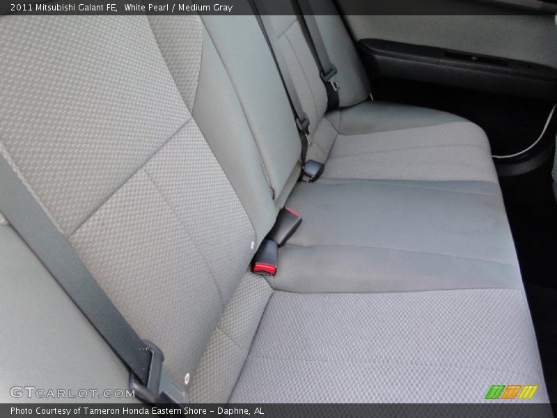 White Pearl / Medium Gray 2011 Mitsubishi Galant FE